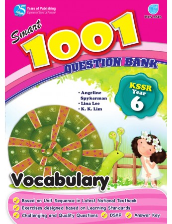 SMART 1001 QUESTION BANK Vocabulary Year 6
