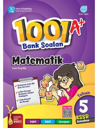 1001 A+ BANK SOALAN Matematik Tahun 5 KSSR Semakan