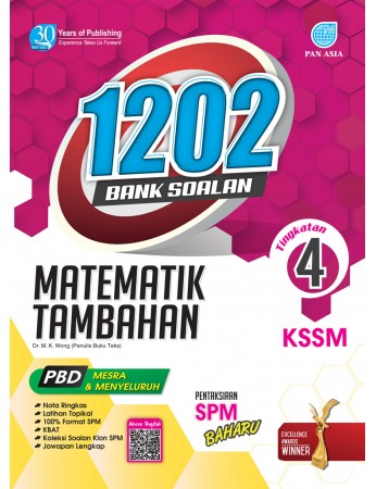 1202 BANK SOALAN Matematik Tambahan Tingkatan 4 