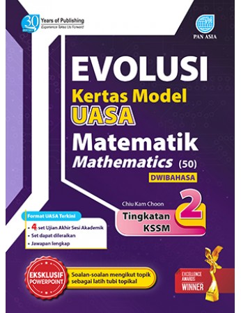 Evolusi Kertas Model UASA Matematik (Dwibahasa) Tingkatan 2