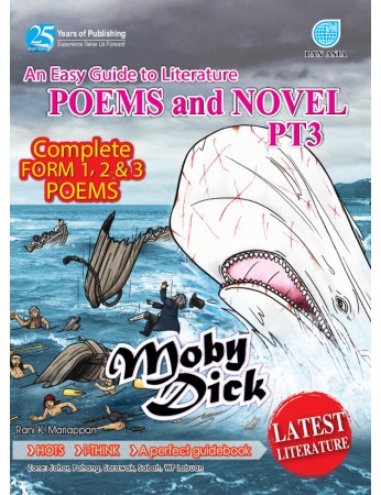 AN EASY GUIDE TO LITERATURE COMPONENT Poems and Novel Moby Dick PT3