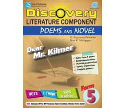 DISCOVERY LITERATURE COMPONENT POEMS AND NOVEL Dear Mr Kilmer Form 5