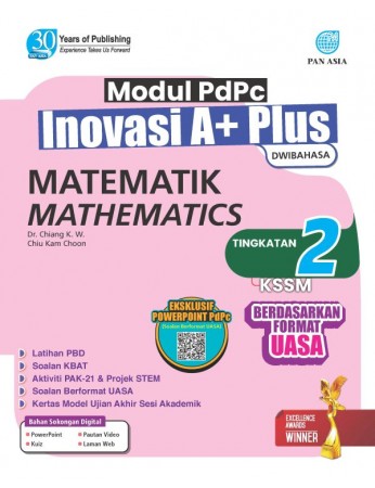 Modul PdPc Inovasi A+ Plus Matematik (Dwibahasa) Tingkatan 2