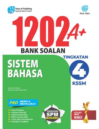 1202 A+ Bank Soalan Sistem Bahasa Tingkatan 4