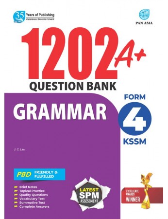 1202 A+ Question Bank Grammar Form 4
