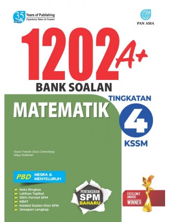 1202 A+ Bank Soalan Matematik Tingkatan 4