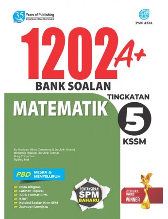 1202 A+ Bank Soalan Matematik Tingkatan 5