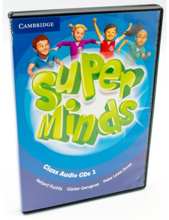 SUPER MINDS Level 1 Class Audio CDs (3)