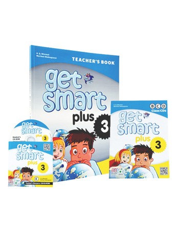 GET SMART PLUS 3 Teacher's Book, Class CDs (3), Teacher's Resource CD-ROM