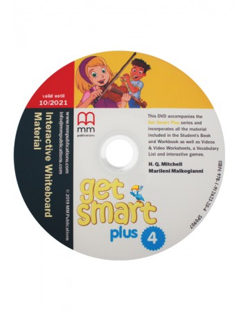 GET SMART PLUS 4 Interactive Whiteboard Materials & DVD-ROM