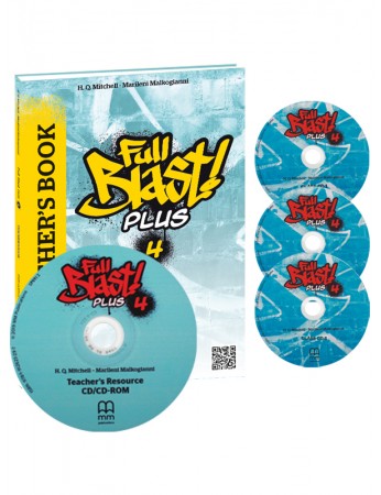 FULL BLAST PLUS 4 Teacher's Book, Class CDs (3), Teacher's Resource CD-ROM